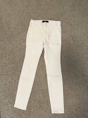 Hollister Women's Off-White Skinny Jeans